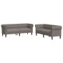 Juego de sofás 2 piezas tela gris taupe de , Sofás - Ref: Foro24-3209205, Precio: 582,12 €, Descuento: %