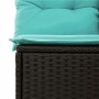 Set de sofás de jardín con cojines 3 pzas ratán sintético negro de , Conjuntos de jardín - Ref: Foro24-3226596, Precio: 271,0...