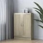Estantería madera contrachapada color roble 82,5x30,5x115 cm de vidaXL, Librerías y estanterías - Ref: Foro24-802717, Precio:...