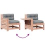 Juego de muebles jardín 4 pzas y cojines madera abeto Douglas de , Conjuntos de jardín - Ref: Foro24-3250774, Precio: 442,41 ...