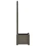 Jardinera con enrejado PP gris antracita 43x43x142 cm de vidaXL, Maceteros y jardineras - Ref: Foro24-313981, Precio: 81,66 €...