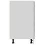 Armario debajo fregadero madera contrachapada gris 60x46x81,5cm de vidaXL, Armarios de cocina - Ref: Foro24-801192, Precio: 8...