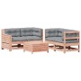 Juego de muebles jardín 5 pzas y cojines madera abeto Douglas de , Conjuntos de jardín - Ref: Foro24-3250818, Precio: 581,65 ...