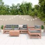 Juego de muebles jardín 6 pzas y cojines madera abeto Douglas de , Conjuntos de jardín - Ref: Foro24-3250826, Precio: 587,65 ...