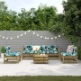 Juego de muebles jardín 6 pzas y cojines madera pino impregnada de , Conjuntos de jardín - Ref: Foro24-3250743, Precio: 531,7...