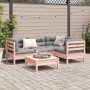 Set de sofás jardín 5 pzas con cojines madera abeto Douglas de , Conjuntos de jardín - Ref: Foro24-3299428, Precio: 380,80 €,...