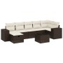 Set sofás de jardín 8 piezas y cojines ratán sintético marrón de , Conjuntos de jardín - Ref: Foro24-3264449, Precio: 536,47 ...