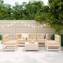 Juego de sofás de jardín 6 piezas madera maciza de pino de , Conjuntos de jardín - Ref: Foro24-3250720, Precio: 328,81 €, Des...