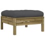 Set de sofás jardín 12 pzas con cojines madera pino impregnada de , Conjuntos de jardín - Ref: Foro24-3299657, Precio: 1,00 €...