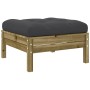 Set de sofás jardín 12 pzas con cojines madera pino impregnada de , Conjuntos de jardín - Ref: Foro24-3299657, Precio: 1,00 €...