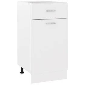 Weißer Holzwerkstoff-Küchenschubladenschrank 40x46x81,5cm von vidaXL, Küchenschränke - Ref: Foro24-801212, Preis: 77,27 €, Ra...