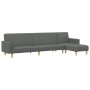 Juego de sofás 2 piezas tela gris oscuro de , Sofás - Ref: Foro24-3216301, Precio: 410,99 €, Descuento: %