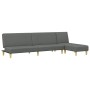 Juego de sofás 2 piezas tela gris oscuro de , Sofás - Ref: Foro24-3216292, Precio: 354,63 €, Descuento: %