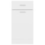 Armario bajo cajón cocina madera ingeniería blanca 40x46x81,5cm de vidaXL, Armarios de cocina - Ref: Foro24-801212, Precio: 7...