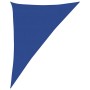 Toldo de vela triangular HDPE azul 160 g/m² 4x5x6,8 m de , Sombrillas - Ref: Foro24-311541, Precio: 31,36 €, Descuento: %