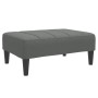Reposapiés de tela gris oscuro 77x55x31 cm de , Otomanas - Ref: Foro24-4007381, Precio: 68,90 €, Descuento: %