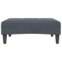 Reposapiés de terciopelo gris oscuro 77x55x31 cm de , Otomanas - Ref: Foro24-4007376, Precio: 68,23 €, Descuento: %