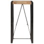 Mesa alta de bar madera maciza reciclada 60x55x110 cm de , Mesas de cocina y de comedor - Ref: Foro24-358885, Precio: 112,19 ...