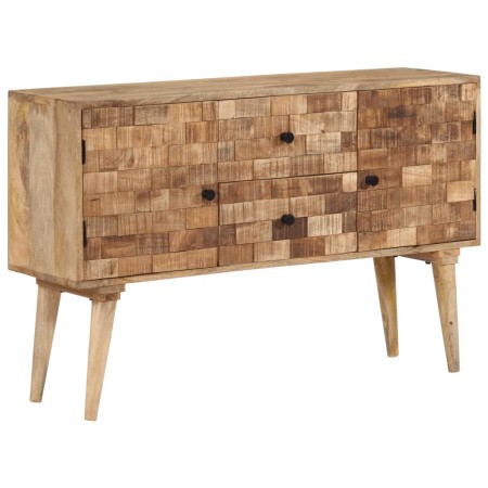 Aparador de madera maciza de mango 110x30x70 cm de , Armarios y almacenamiento - Ref: Foro24-376063, Precio: 221,01 €, Descue...