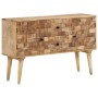 Aparador de madera maciza de mango 110x30x70 cm de , Armarios y almacenamiento - Ref: Foro24-376063, Precio: 221,01 €, Descue...