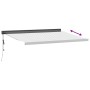 Toldo retráctil aluminio y tela gris antracita y blanco 4x3 m de , Toldos - Ref: Foro24-3216140, Precio: 783,54 €, Descuento: %