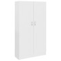 Librería madera de ingeniería blanco 82,5x30,5x150 cm de vidaXL, Librerías y estanterías - Ref: Foro24-802723, Precio: 141,17...
