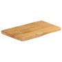 Tablero de mesa borde natural madera maciza mango 60x40x2,5 cm de , Tableros para mesas - Ref: Foro24-370704, Precio: 39,06 €...