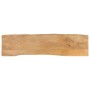 Tablero de mesa borde natural madera maciza mango 160x40x2,5 cm de , Tableros para mesas - Ref: Foro24-370712, Precio: 87,37 ...