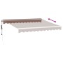 Toldo retráctil automático burdeos 300x250 cm de , Toldos - Ref: Foro24-3215375, Precio: 285,22 €, Descuento: %