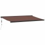 Toldo retráctil automático marrón 500x300 cm de , Toldos - Ref: Foro24-3215737, Precio: 754,83 €, Descuento: %