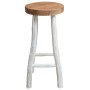Taburete de cocina de madera de teca de , Taburetes de cocina - Ref: Foro24-244546, Precio: 121,34 €, Descuento: %