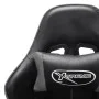 Black and gray synthetic leather gaming chair by vidaXL, Gaming chairs - Ref: Foro24-20506, Price: 179,33 €, Discount: %