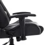 Black and gray synthetic leather gaming chair by vidaXL, Gaming chairs - Ref: Foro24-20506, Price: 179,33 €, Discount: %
