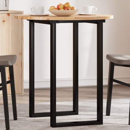 Tablero de mesa redondo madera maciza de acacia Ø70x2 cm de , Tableros para mesas - Ref: Foro24-4008685, Precio: 53,74 €, Des...