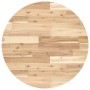 Tablero de mesa redondo madera maciza de acacia Ø70x2 cm de , Tableros para mesas - Ref: Foro24-4008685, Precio: 53,74 €, Des...