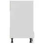 Armario para horno de madera de ingeniería blanco 60x46x81,5 cm de vidaXL, Armarios de cocina - Ref: Foro24-802497, Precio: 6...