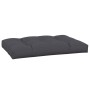 Cojín para sofá de palets de tela antracita 120x80x12 cm de , Cojines para sillas y sofás - Ref: Foro24-360513, Precio: 52,20...