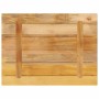 Tablero de mesa cuadrado madera maciza rugosa mango 80x50x3,8cm de , Tableros para mesas - Ref: Foro24-371394, Precio: 61,67 ...