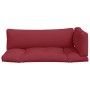 Cojines para palets 3 unidades tela rojo tinto de , Cojines para sillas y sofás - Ref: Foro24-360953, Precio: 75,40 €, Descue...