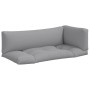 Cojines para palets 3 unidades tela gris de , Cojines para sillas y sofás - Ref: Foro24-360945, Precio: 72,47 €, Descuento: %