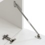 Vitrina de pared de TV iluminación LED 4 pzas negro alto brillo de , Muebles TV - Ref: Foro24-242573, Precio: 460,39 €, Descu...