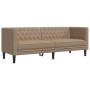 Juego de sofás Chesterfield 2 piezas cuero sintético capuchino de , Sofás - Ref: Foro24-3209279, Precio: 603,75 €, Descuento: %