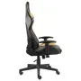 Silla gaming giratoria PVC dorado de vidaXL, Sillones para videojuegos - Ref: Foro24-20492, Precio: 156,30 €, Descuento: %