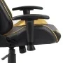 Silla gaming giratoria PVC dorado de vidaXL, Sillones para videojuegos - Ref: Foro24-20492, Precio: 156,30 €, Descuento: %
