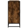 Aparador madera de ingeniería roble ahumado 134x35x76 cm de , Aparadores - Ref: Foro24-3300817, Precio: 134,95 €, Descuento: %