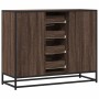 Aparador de madera de ingeniería marrón roble 92x35x76 cm de , Aparadores - Ref: Foro24-3300829, Precio: 114,08 €, Descuento: %