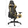 Silla gaming giratoria PVC dorado de vidaXL, Sillones para videojuegos - Ref: Foro24-20492, Precio: 156,30 €, Descuento: %