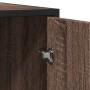 Aparador de madera de ingeniería marrón roble 92x35x76 cm de , Aparadores - Ref: Foro24-3300829, Precio: 114,08 €, Descuento: %