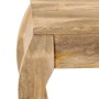 Mesa auxiliar 45x45x40 cm madera maciza de mango en Mesas auxiliares | Comprar online en Foru.es