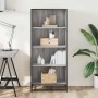 Estantería de madera de ingeniería gris Sonoma 60x35x139 cm de , Librerías y estanterías - Ref: Foro24-3300843, Precio: 93,70...